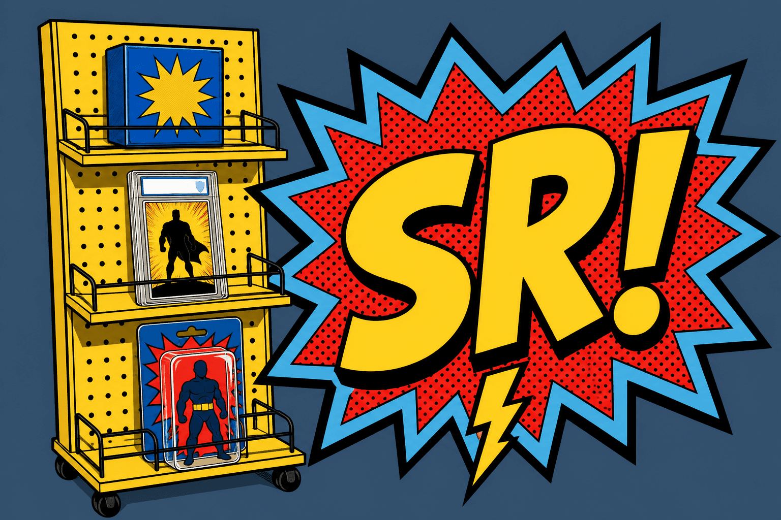 Showcase Rack hobby-shop rack
