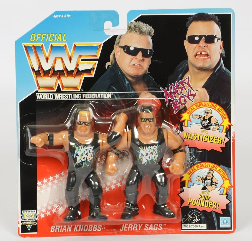 Hasbro WWF Nasty Boys — Photo: Vectis Auctions via SWNS