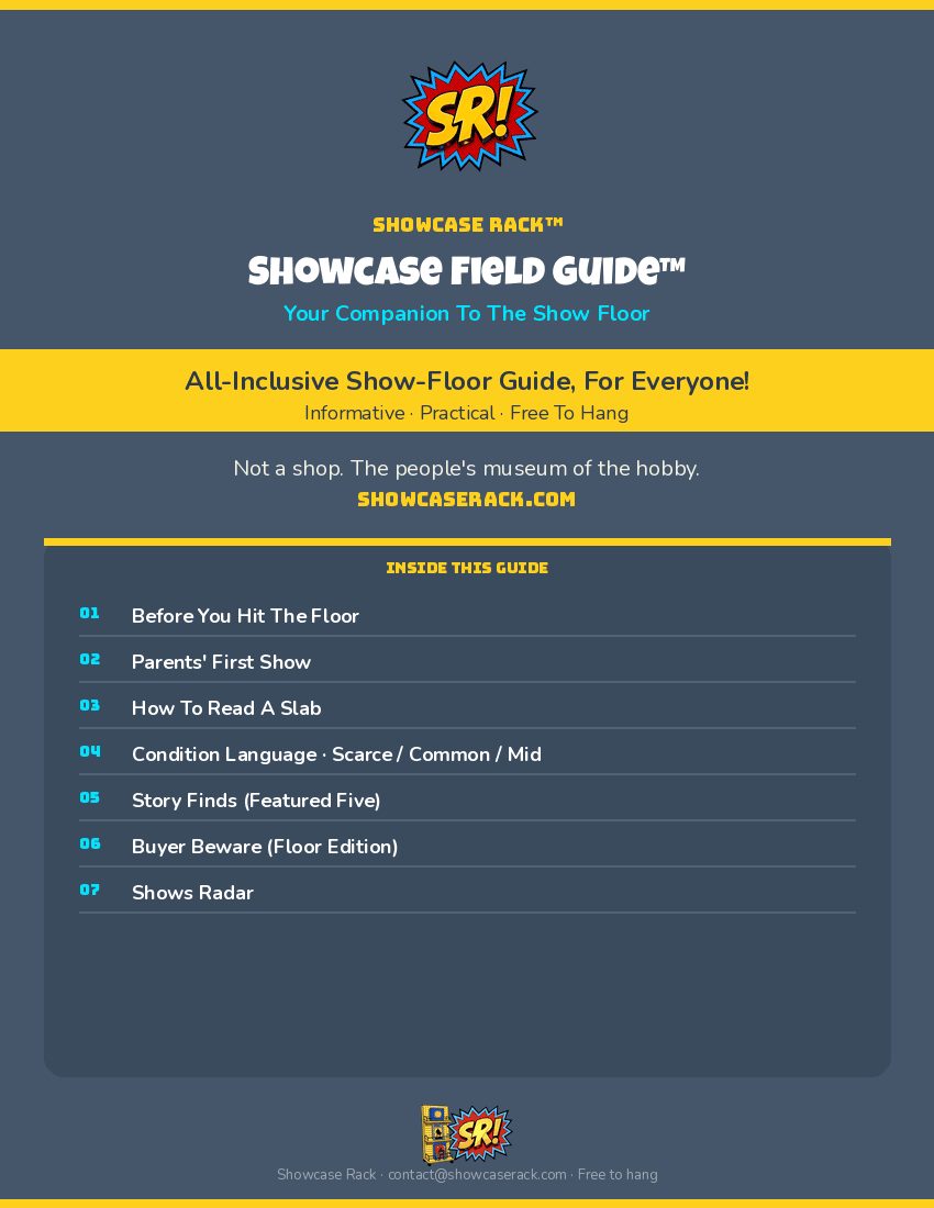 Showcase Field Guide cover