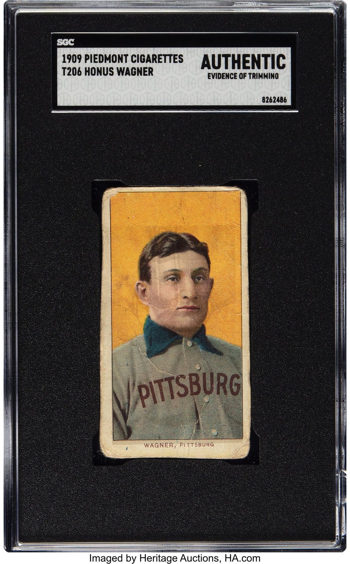 1909-11 T206 Piedmont Honus Wagner