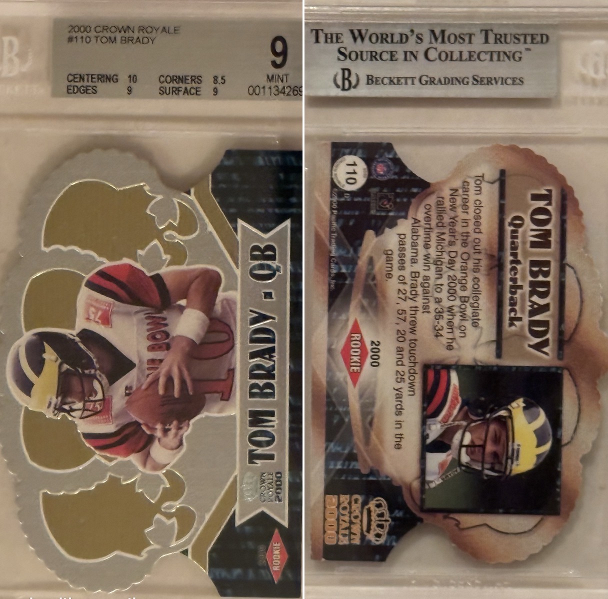 Tom Brady Rookie Card