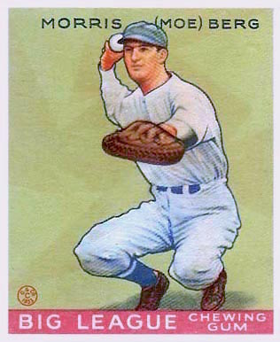 1933 Goudey Moe Berg #158