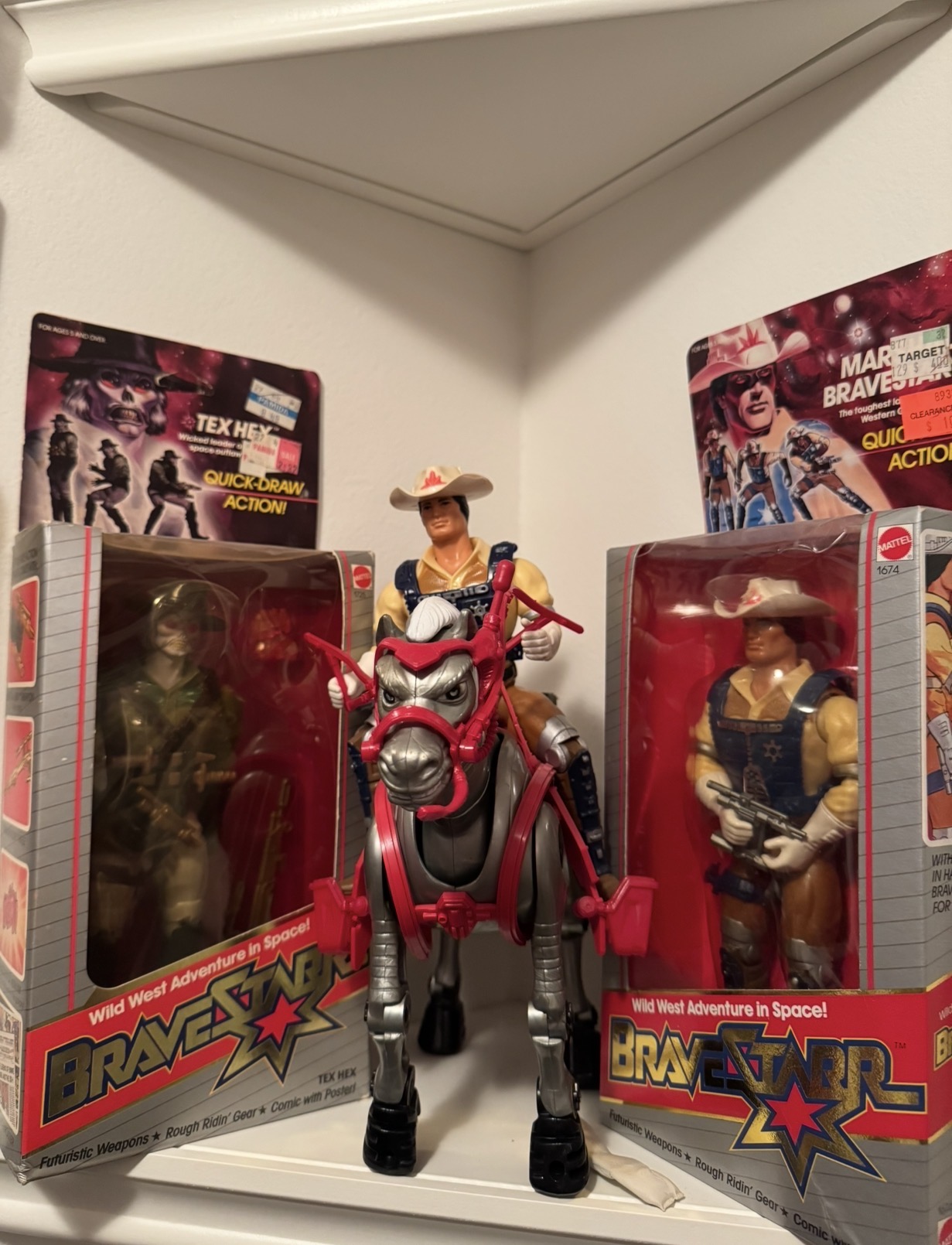 BraveStarr, Thirty/Thirty, and Tex Hex