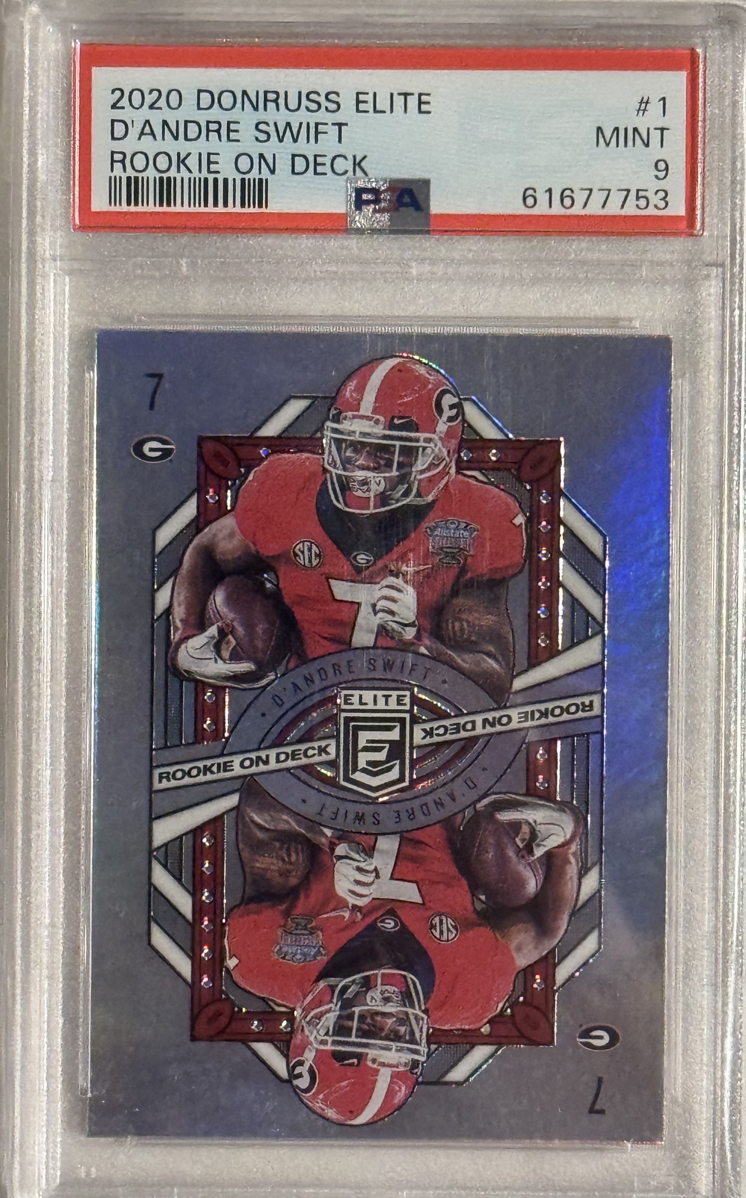 D’Andre Swift 2020 Donruss Rookie