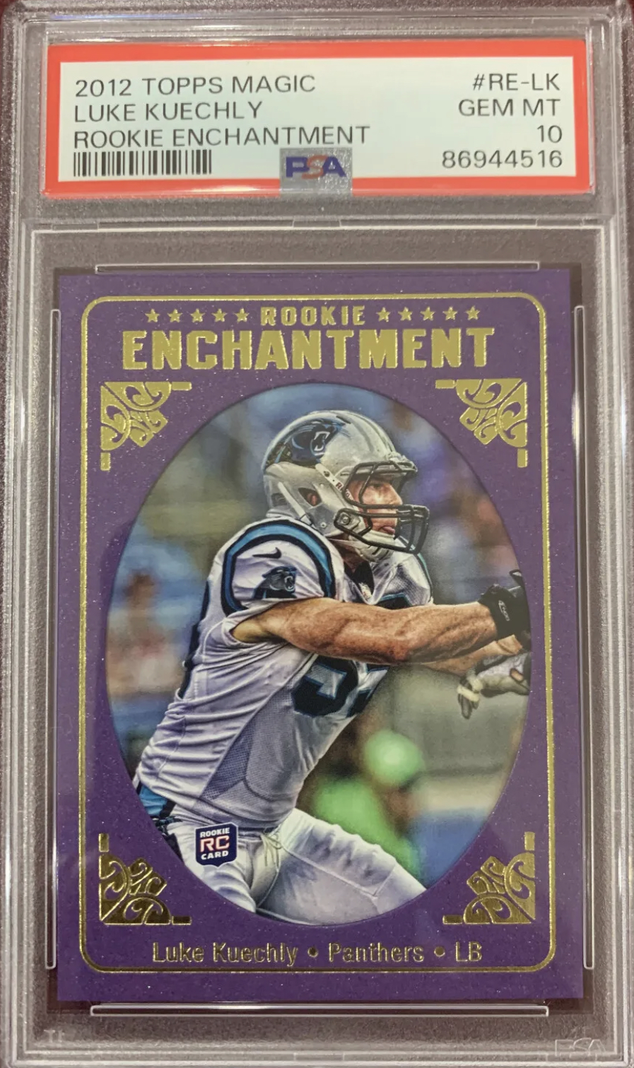 Luke Kuechly Topps Enchantment RC