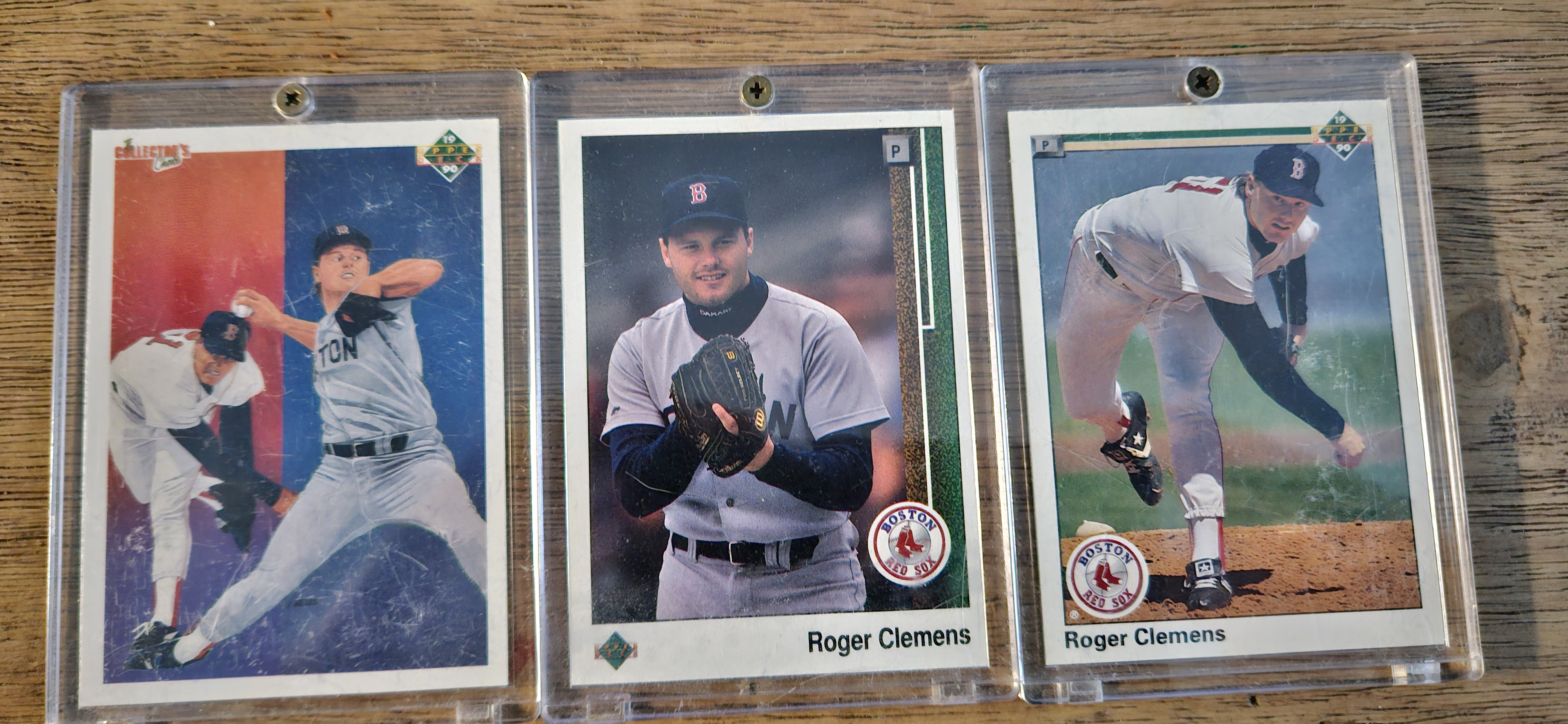 Roger Clemens Cards  Upper Deck 1990